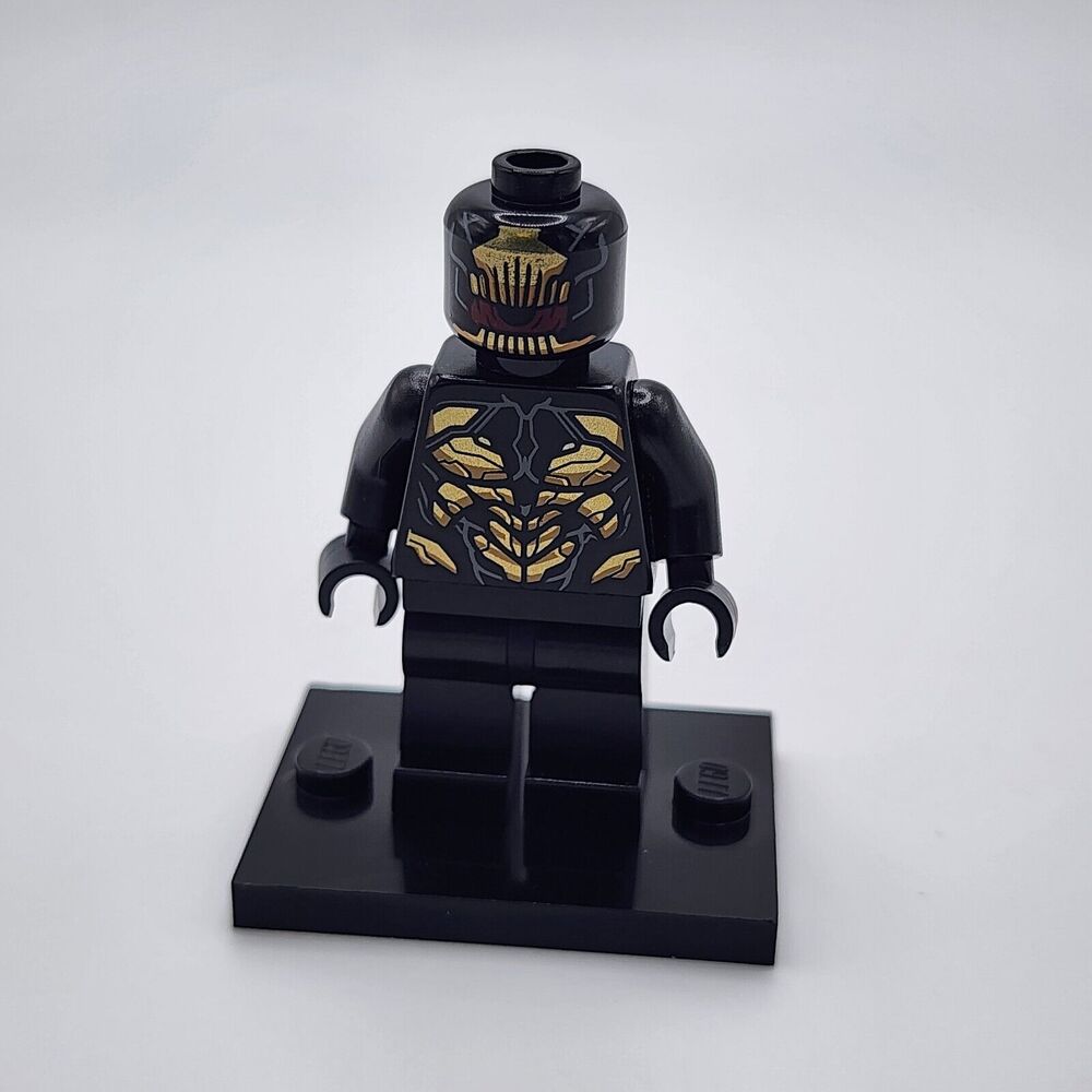 Lego Outrider - Torso with Short Dark Bluish Gray Tips at Neck